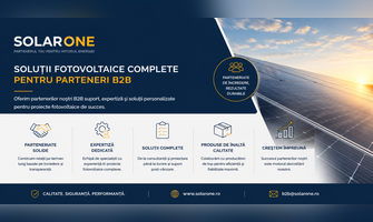 Ofertă B2B dedicată instalatorilor și revânzătorilor – Solar One